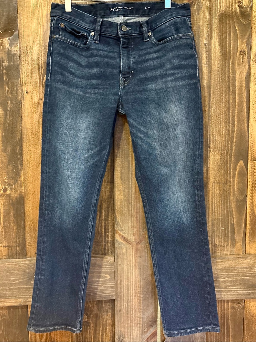 Banana Republic Men's Legacy Slim Straight Jeans (32”x30”)
